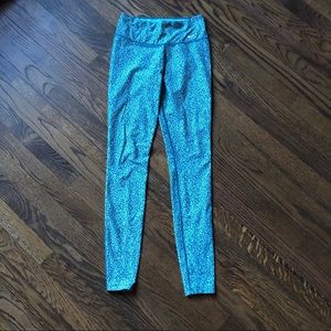 NIKE DriFit Animal Print Teal Women’s Leggings XS